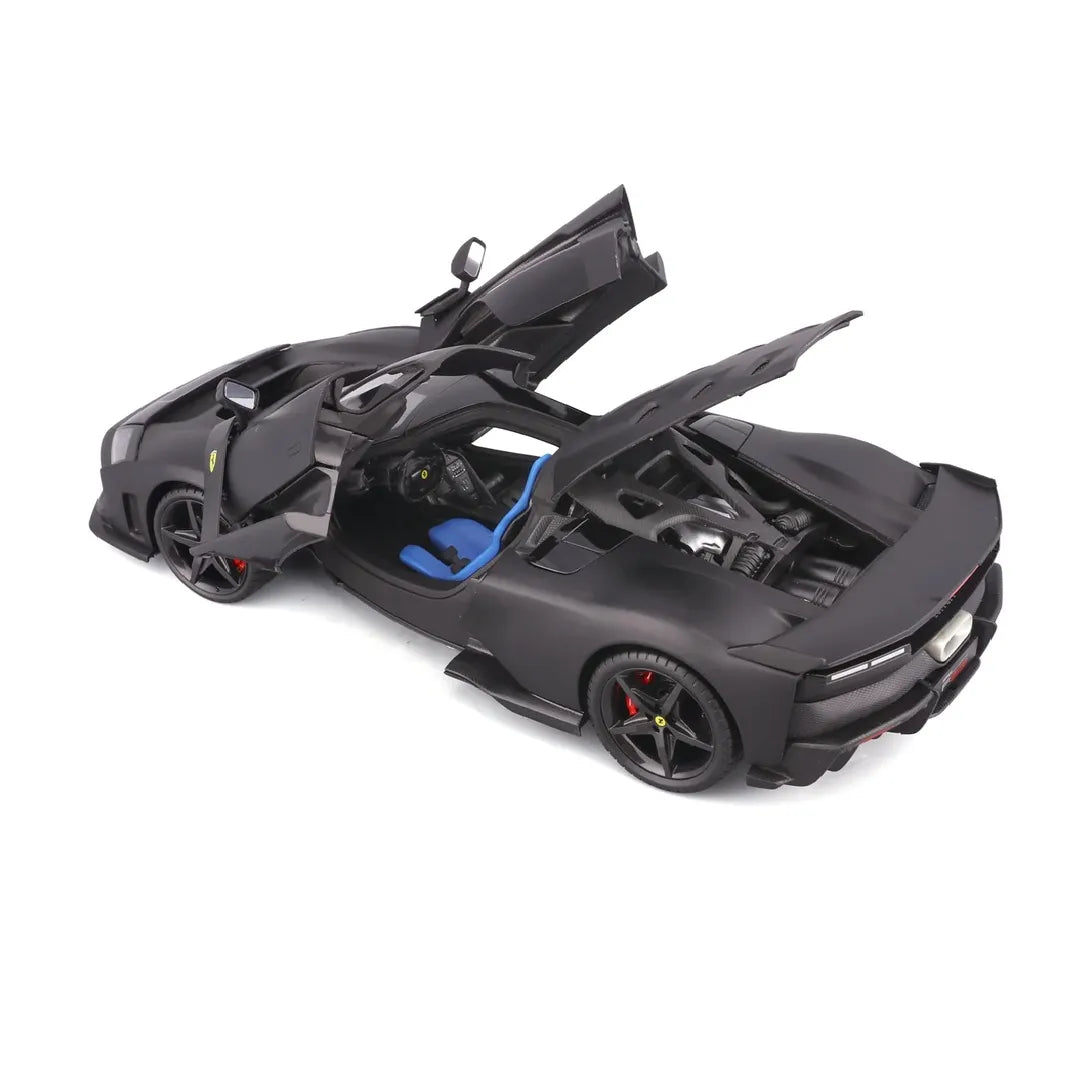 Ferrari F80 1/18 diecast scale car model by Bburago black