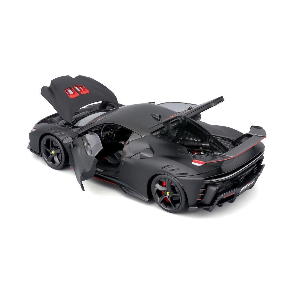 Bburago Ferrari SF 90 XX Stradale 1/18 Scale diecast car model Black