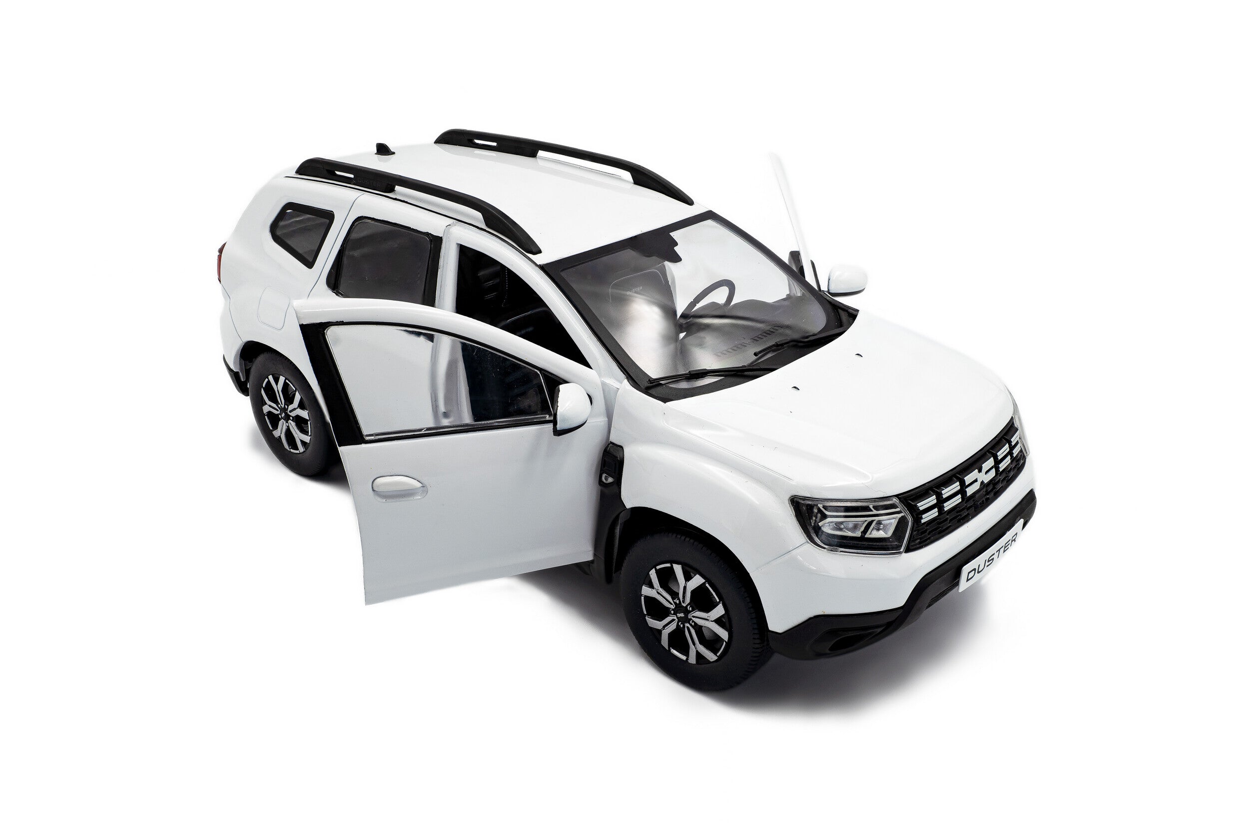 Solido 2024 Dacia Duster Ph 2.5 White 1/18 scale diecast model car