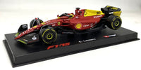 Bburago 2022 Ferrari F1-75  Italian GP Racing Team #16 Stander C Leclerc car 1/43