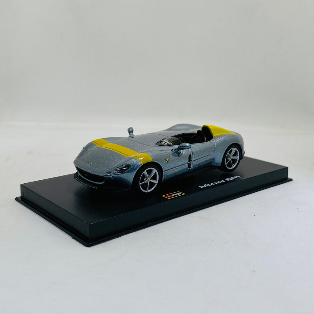 Bburago Ferrari Monza SP1 Silver 1/43
