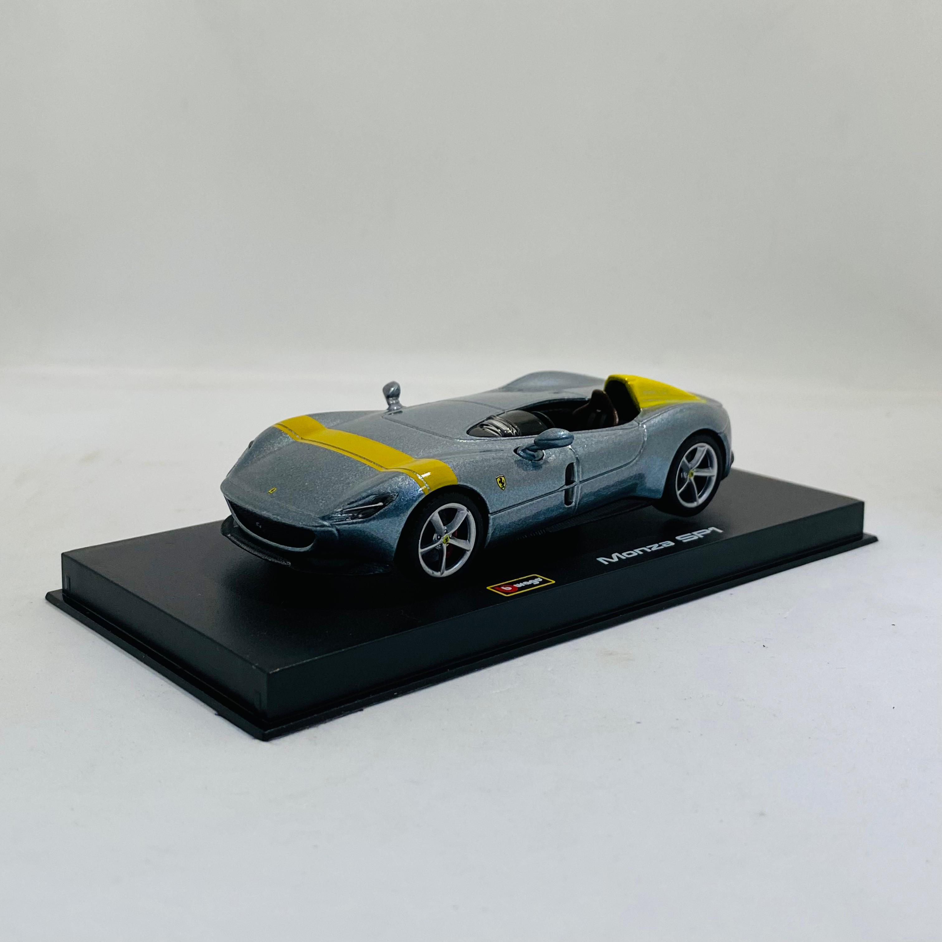 Bburago Ferrari Monza SP1 Silver 1/43