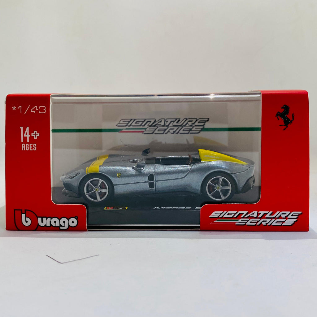 Bburago Ferrari Monza SP1 Silver 1/43