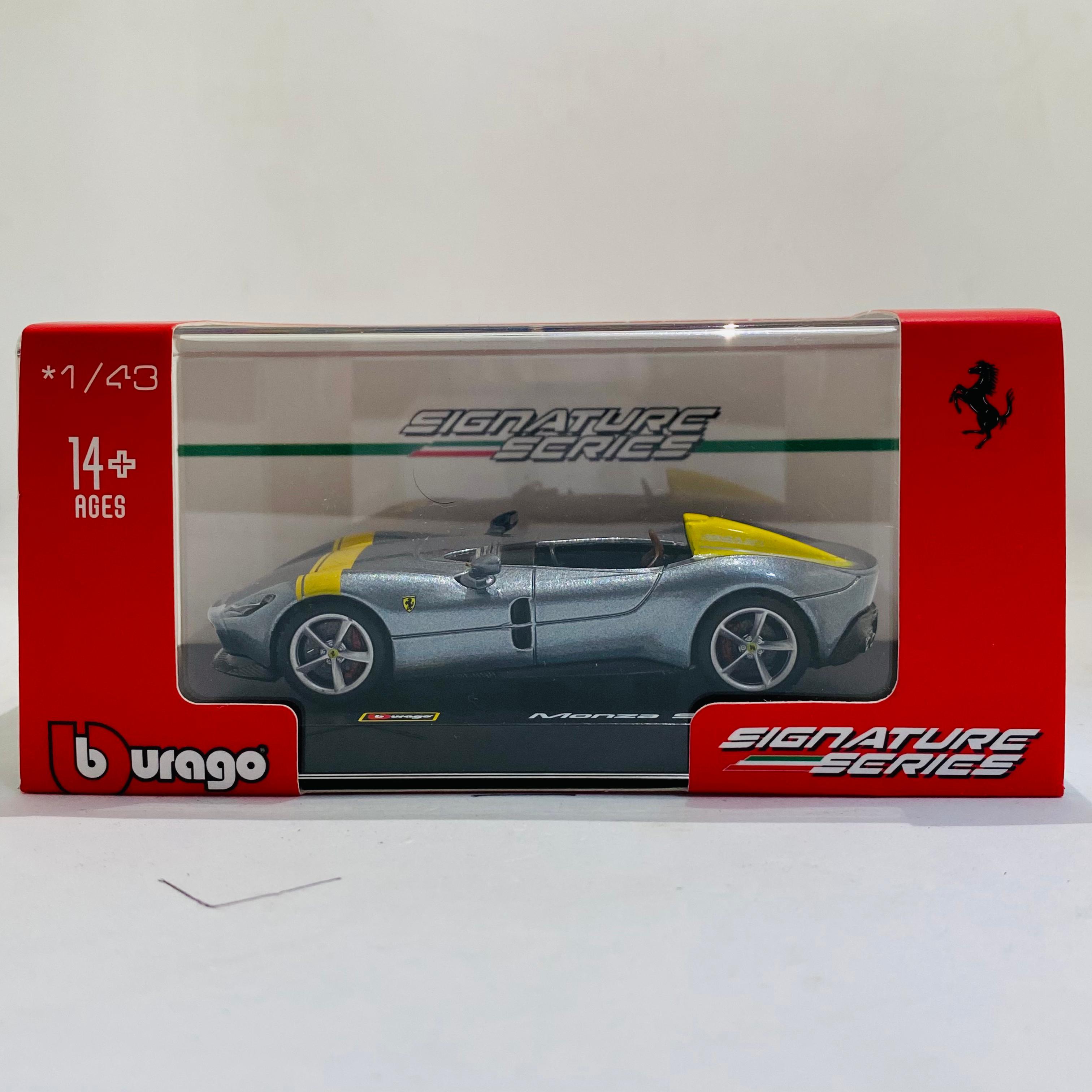 Bburago Ferrari Monza SP1 Silver 1/43