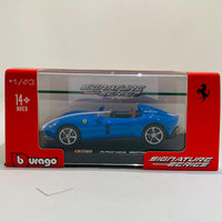 Bburago Ferrari Monza SP2 Blue 1/43