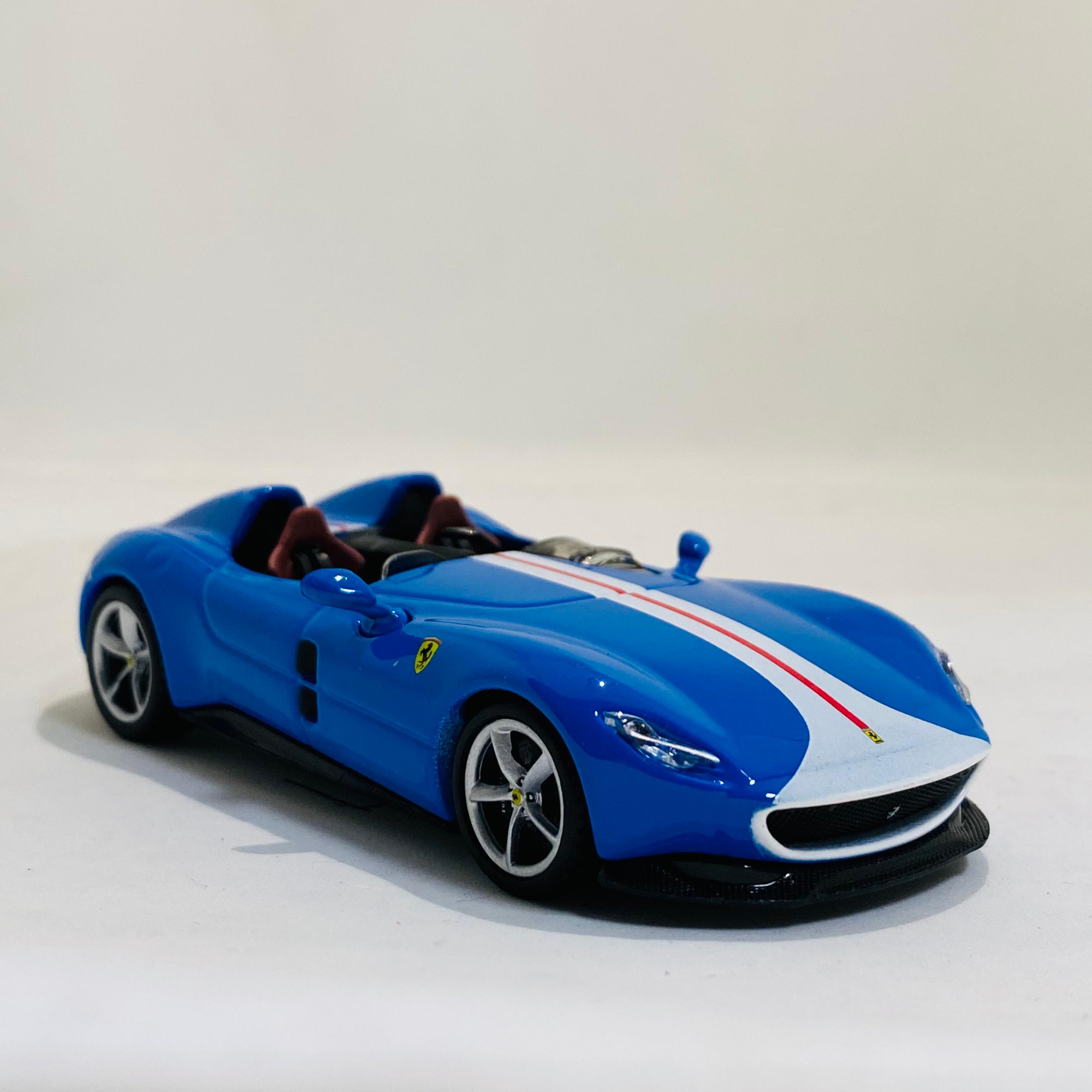 Bburago Ferrari Monza SP2 Blue 1/43