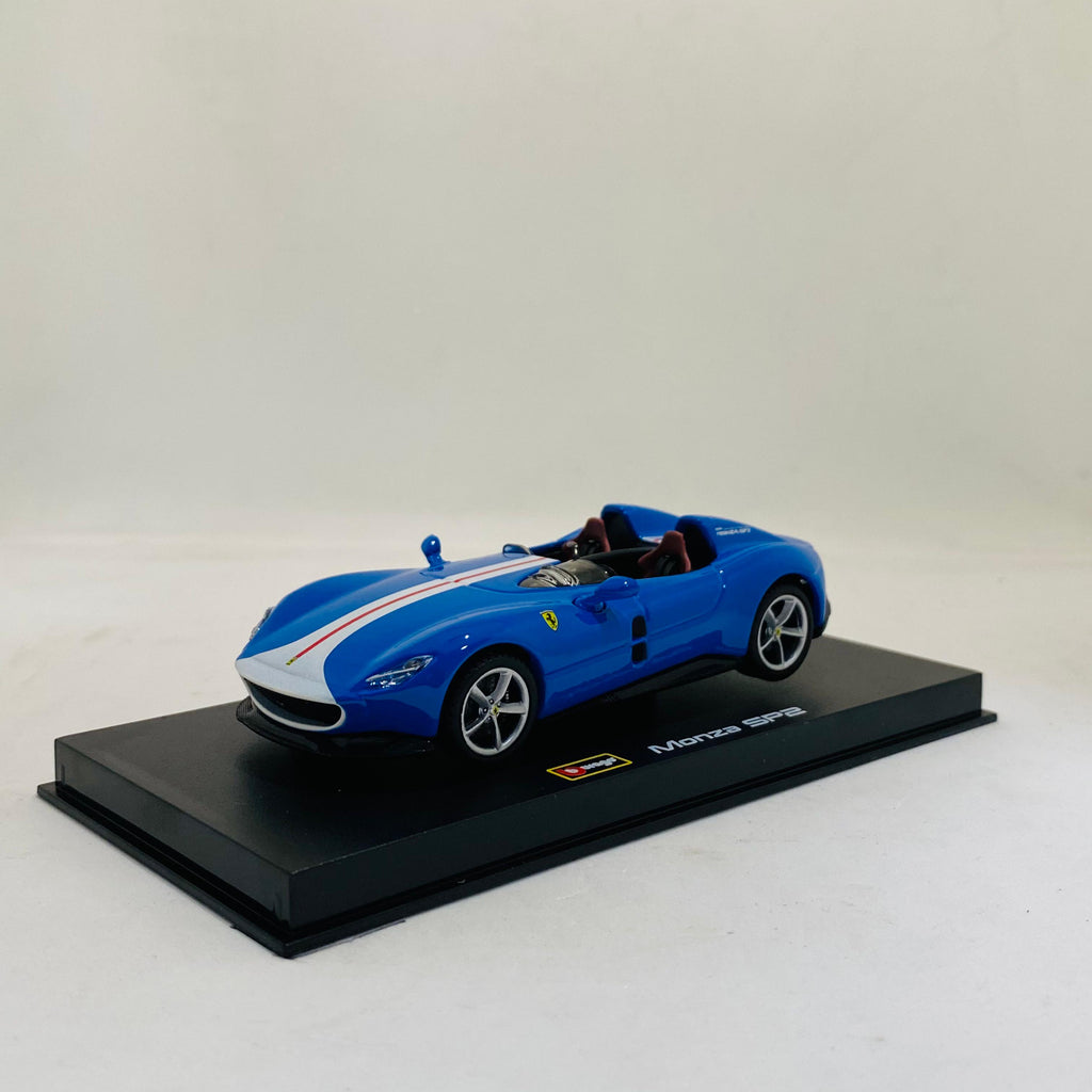 Bburago Ferrari Monza SP2 Blue 1/43