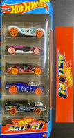 Hot Wheels Cars Set HW ACTION series cars pack of five