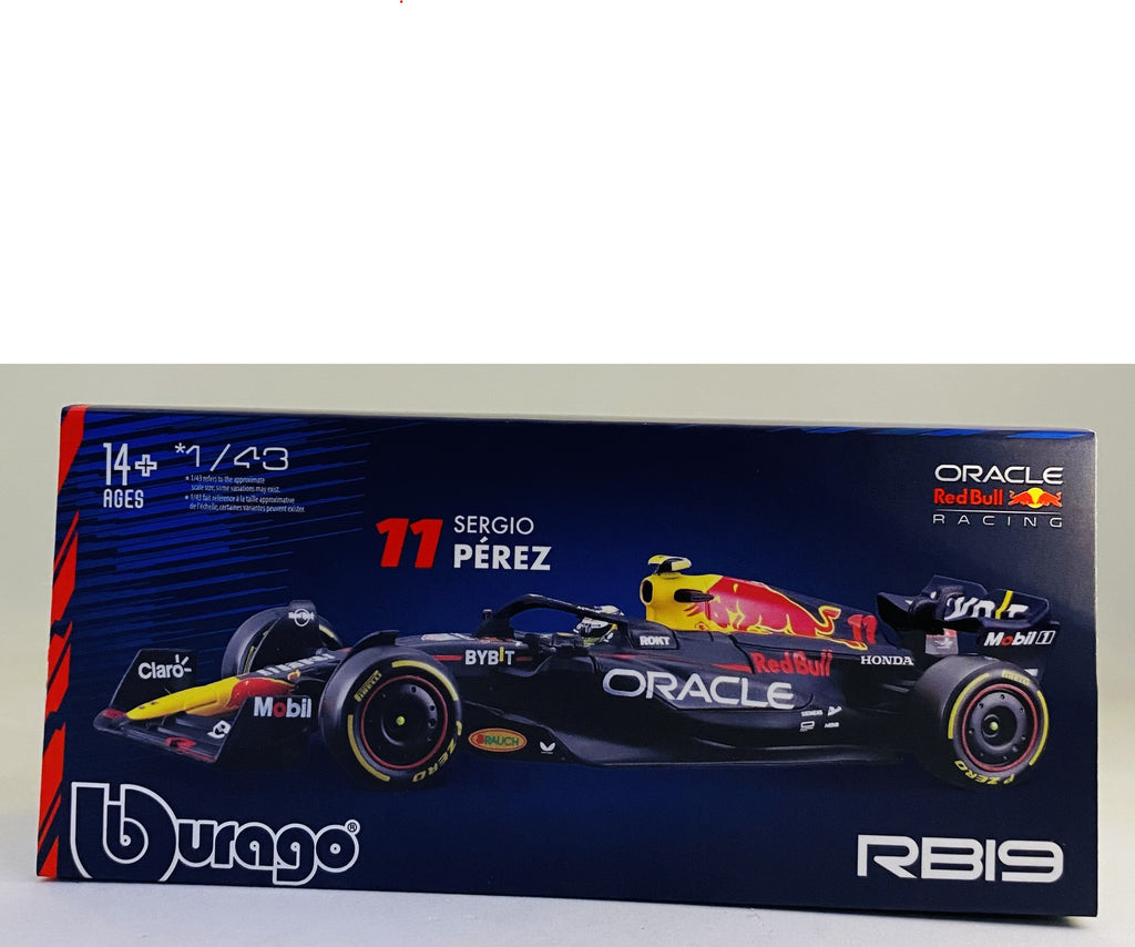 Bburago 2023 Honda Red Bull Racing Team SP 11 Sergio Perez 1/43 RB19