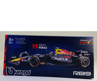Bburago 2023 Honda Red Bull Racing Team SP 11 Sergio Perez 1/43 RB19