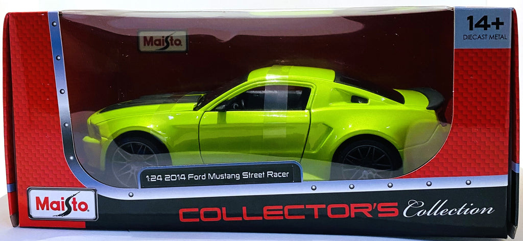 Maisto 2014 Ford Mustang Street Racer 1/24 Green
