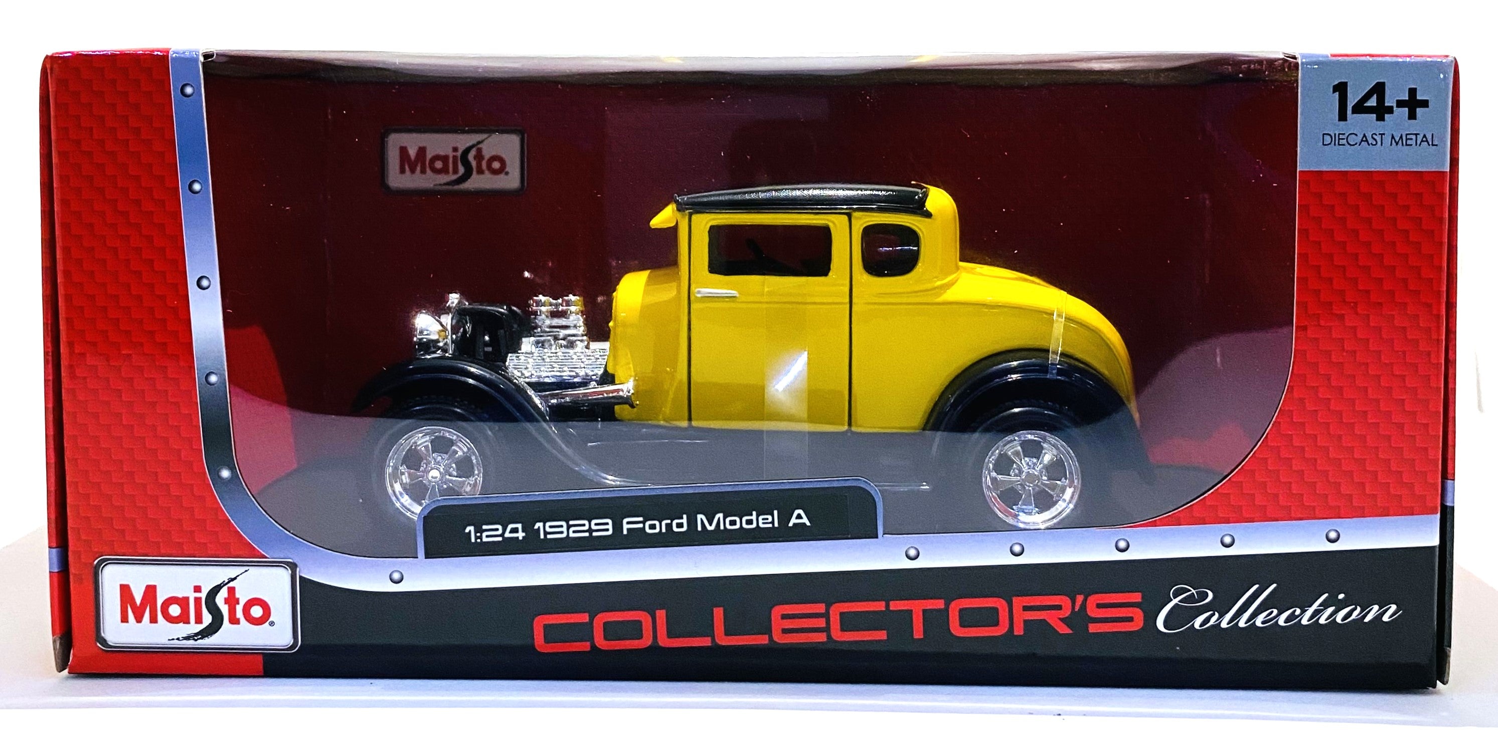 Maisto 1929 Ford Model A yellow 1/24 – Hobbytoys.co