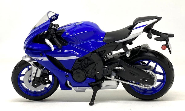 Miniature moto Maisto YAMAHA YZF-R1 - 2021 chez 1001hobbies (Réf.20-21837BL)