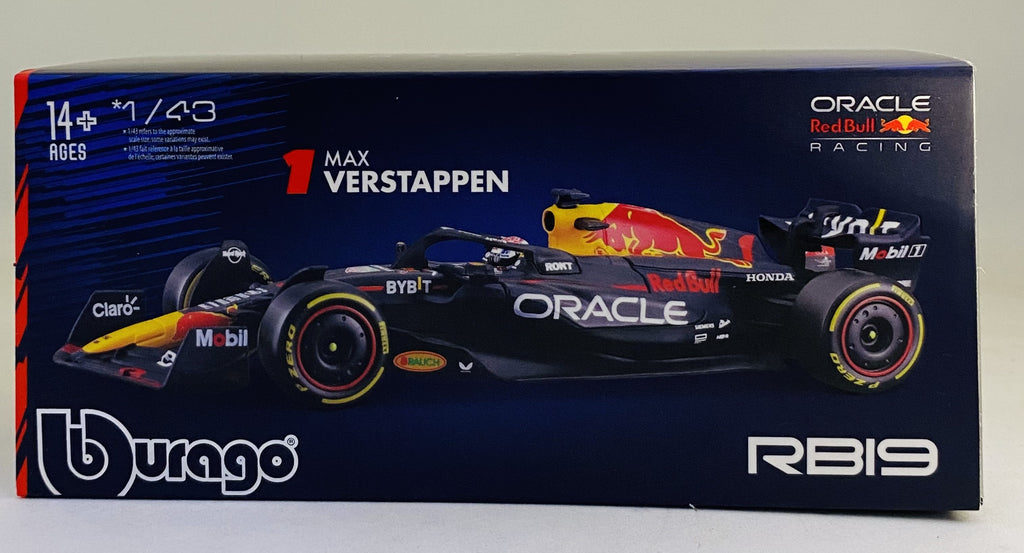 Bburago 2023 Red bull Racing Team 1 Max Verstappen, 1/43 RB19