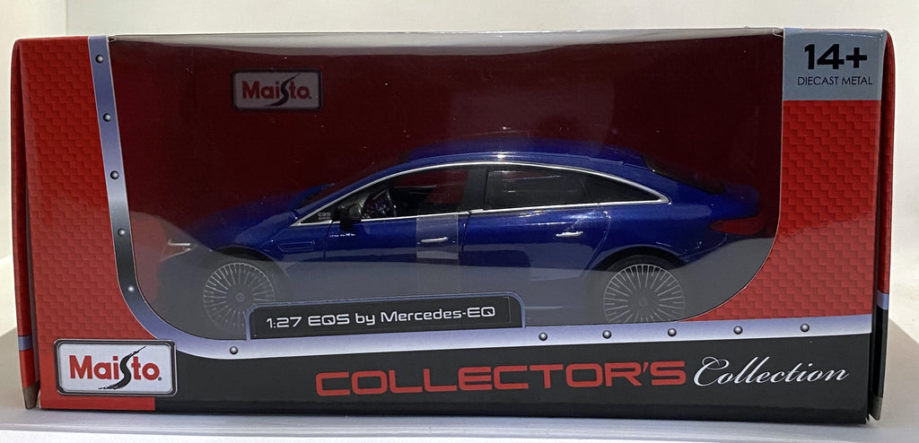 Maisto EQS by Mercedes EQ 1/27 Blue