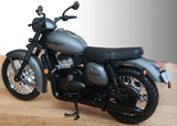 Jawa Midnight Grey miniature model bike