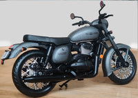 Jawa Midnight Grey miniature model bike