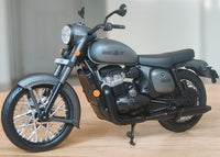 Jawa Midnight Grey miniature model bike