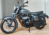 Jawa Midnight Grey miniature model bike