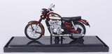 Jawa Classic 300 Maroon Chrome version of Jawa Yezdi bikes scale miniature model bike