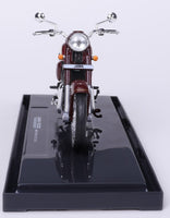 Jawa Classic 300 Maroon Chrome version of Jawa Yezdi bikes scale miniature model bike