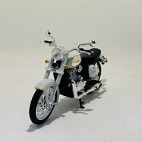 Jawa Classic 300 Grey Chrome scale miniature model bike 1/18
