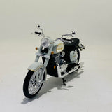 Jawa Classic 300 Grey Chrome scale miniature model bike 1/18