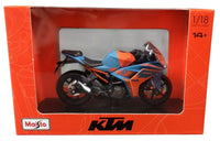 Maisto 2022 KTM RC 390 Blue 1/18