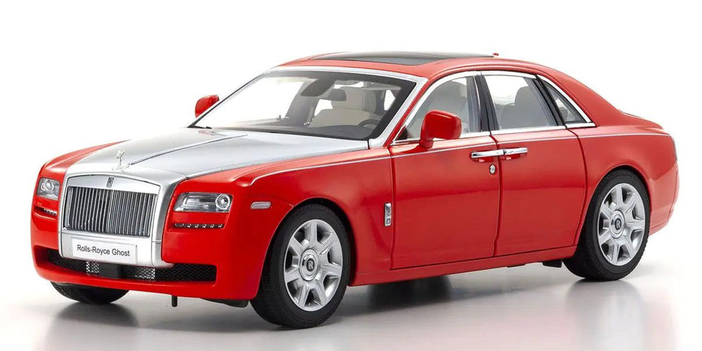Kyosho Rolls Royce Ghost car model Red Silver 1/18