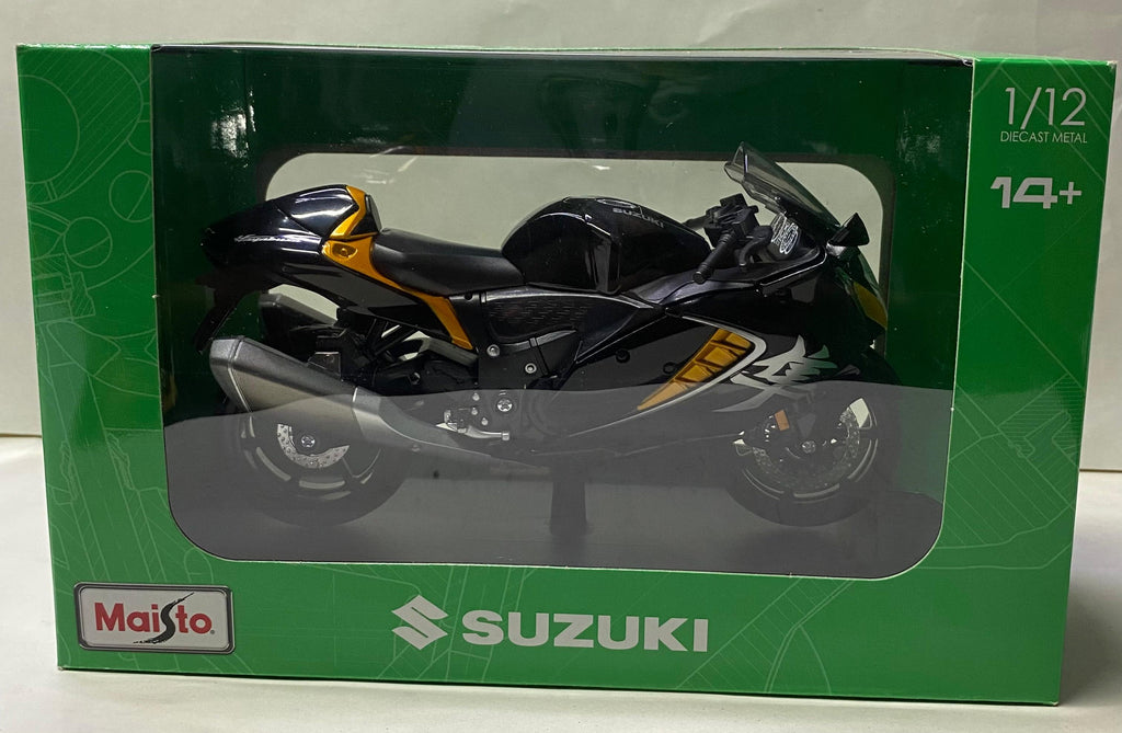 Maisto 2022 Suzuki Hayabusa bike 1/12 scale bike model
