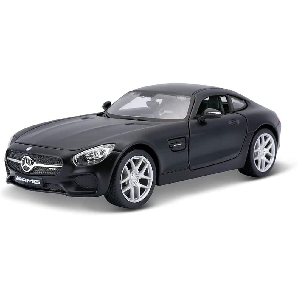 Maisto Mercedes Benz AMG GT 1/24 Black in acrylic case