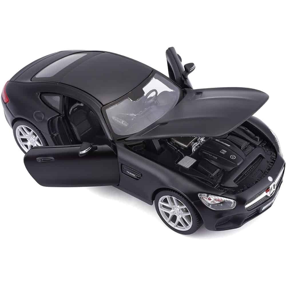 Maisto Mercedes Benz AMG GT 1/24 Black in acrylic case
