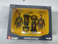 Bburago 2024 Red Bull Racing Team twin cars by Max Verstappen and Sergio Perez , 1/43 scale miniature cars RB19 formula 1 car
