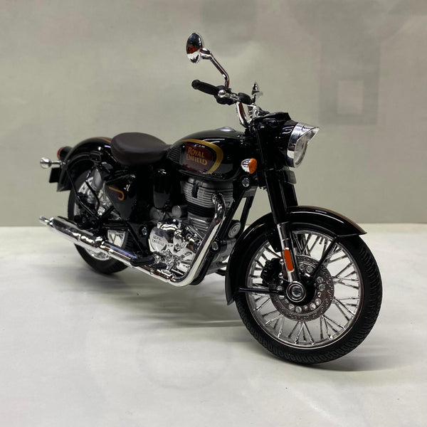 Royal Enfield New Model Black Royal Enfield Classic 350 Halycon