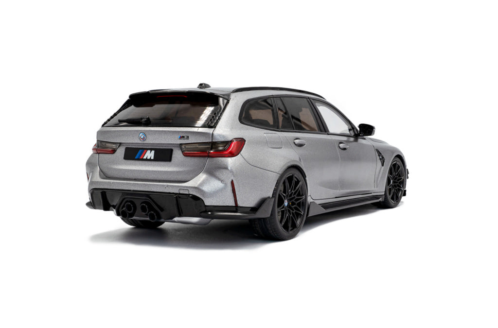 Solido 2024 BMW M3 Touring Performance Silver Grey 1/18 scale diecast model car