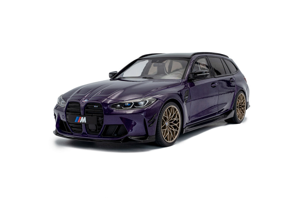 Solido 2024 BMW M3 Touring Performance Purple 1/18 scale diecast model car
