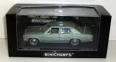 Minichamps Opel Admiral Iceland Green 1/43