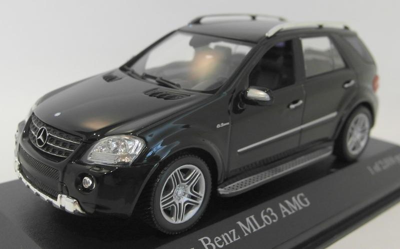 Minichamps Mercedes Benz ML 63 AMG Black 1/43
