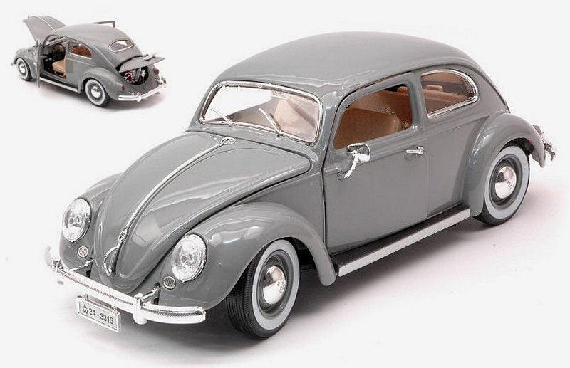 Bburago 1955 Volkswagen Kafer Beetle 1/18 Grey