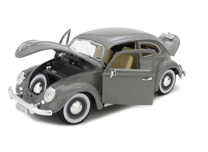Bburago 1955 Volkswagen Kafer Beetle 1/18 Grey – Hobbytoys.co