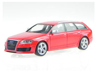 Minichamps Audi A6 Avant Red Car  1/43