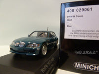Minichamps BMW M Coupe Blue 1/43