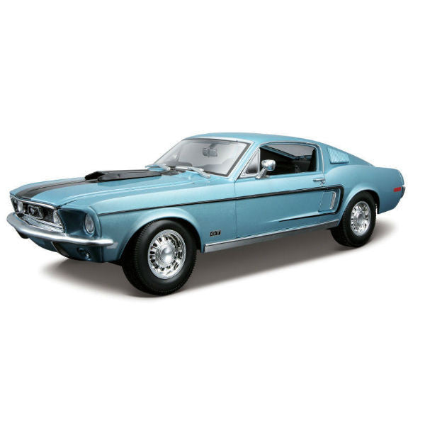 Maisto 1:18 1968 Ford Mustang GT Cobra Jet Diecast Vehicle - Hobbytoys