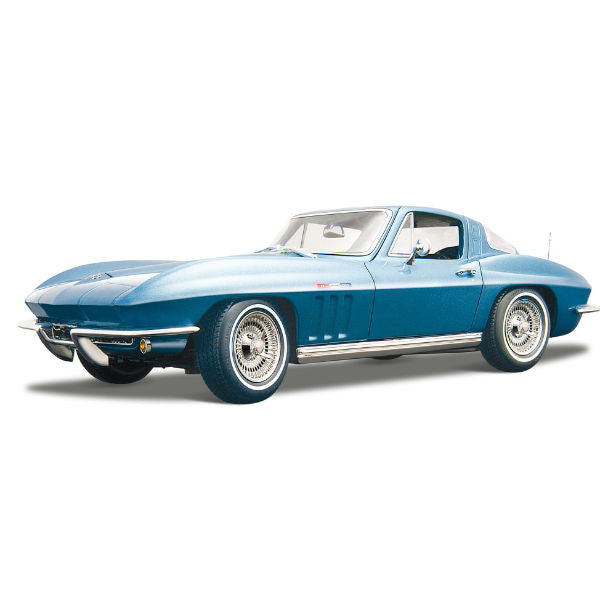 Maisto 1965 Chevrolet Corvette 1/18 Blue - Hobbytoys