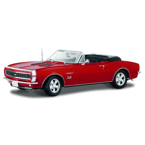 Maisto 1967 Chevrolet Camaro SS 396 Convertible 1/18 Red - Hobbytoys