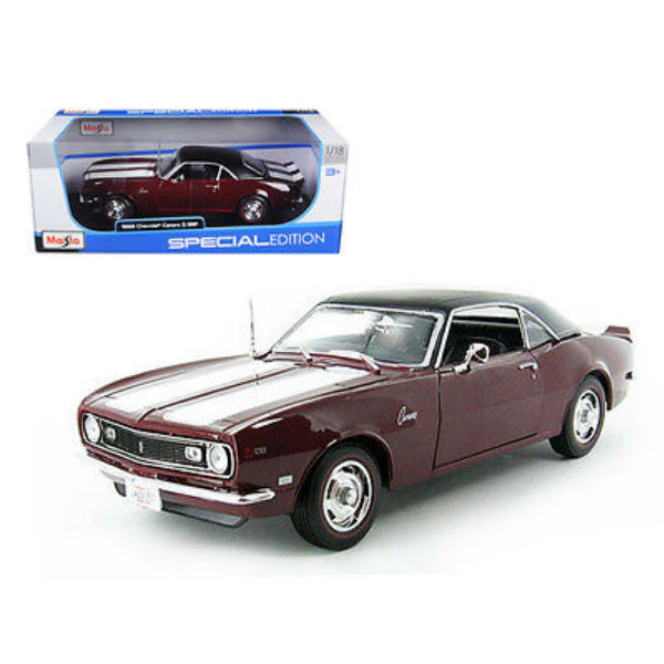 Maisto 1968 Chevrolet Camaro Z/28 Coupe 1/18 Brown – Hobbytoys.co