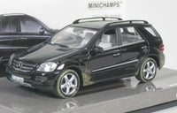 Minichamps Mercedes Benz M Klasse Black Car 1/43