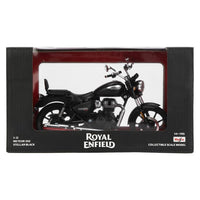 Royal Enfield Meteor 350 Stellar Black colour scale 1/12 by Maisto