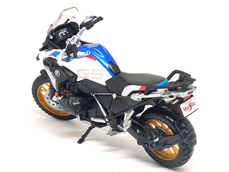 Miniature Maisto BMW R 1250 GS 1/12ème - Accessoire & Stand sur La Bécanerie