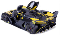 Bburago Bugatti Bolide W16 8.0 Yellow black year 2020 1/18